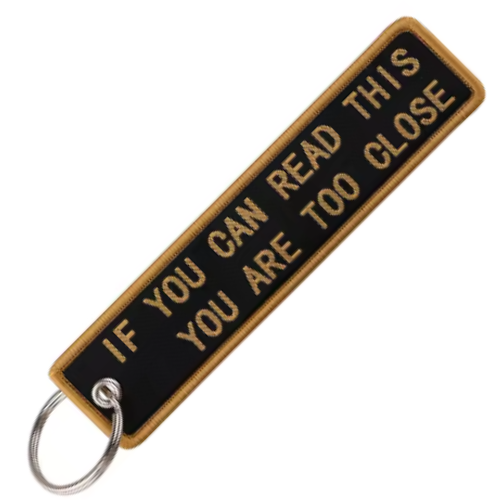 IF YOU CAN READ THIS - KEYCHAIN