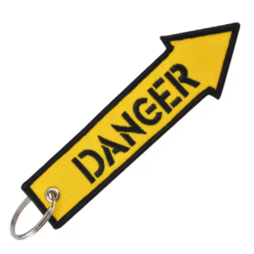 DANGER - KEYCHAIN