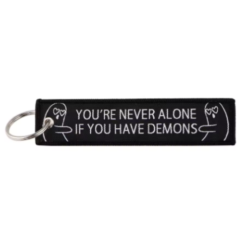 YOU'RE NEVER ALONE - KEYCHAIN