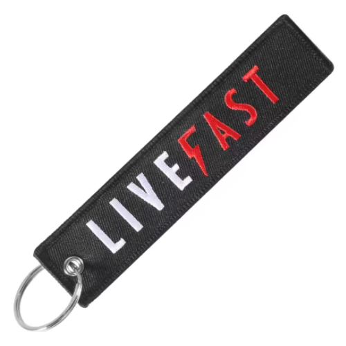 LIVE FAST - KEYCHAIN
