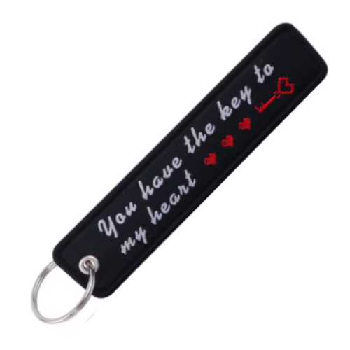 THE KEY TO MY HEART - KEYCHAIN