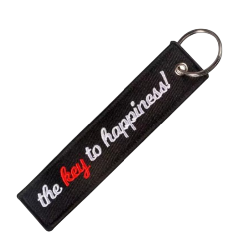 THE KEY TO HAPPINESS! - KEYCHAIN