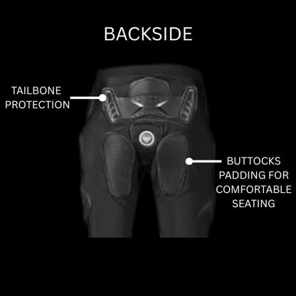 ARMOR SHORTS TAILBONE HIPS THIGHS