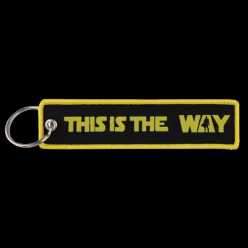 THIS IS THE WAY - KEYCHAIN