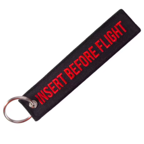 INSERT BEFORE FLIGHT - KEYCHAIN