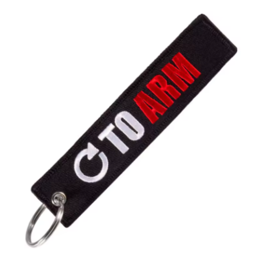 TURN TO ARM - KEYCHAIN