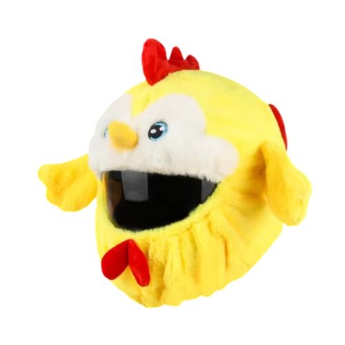 MOTORCYCLE HELMET COVER - CHICKEN