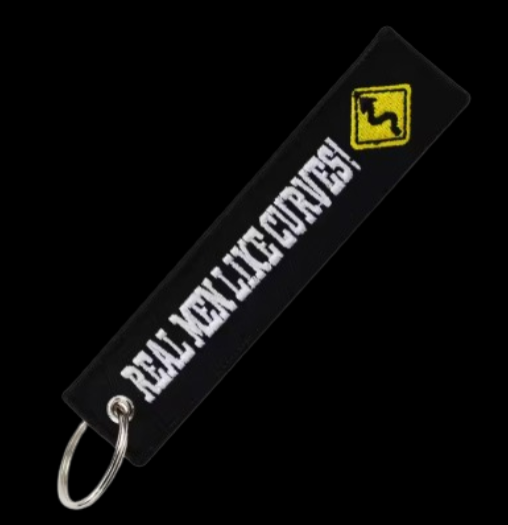 REAL MEN LIKE CURVES! - KEYCHAIN